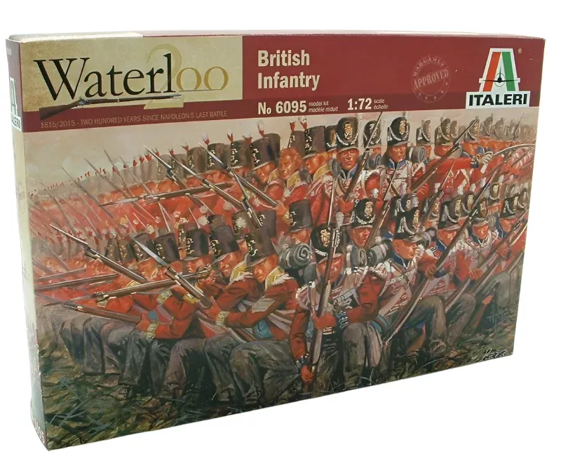 Italeri 6095 1/72 British Infantry (Napoleonic Wars) Model Kit