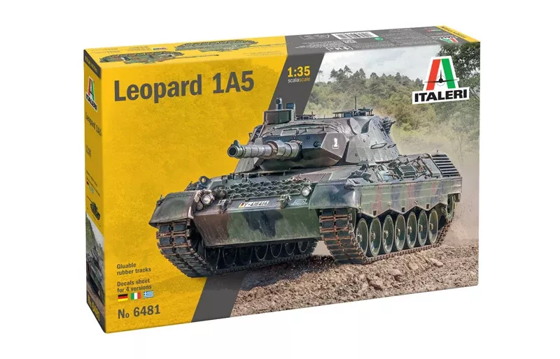 Italeri 6481 1/35 Leopard 1A5 Model Kit