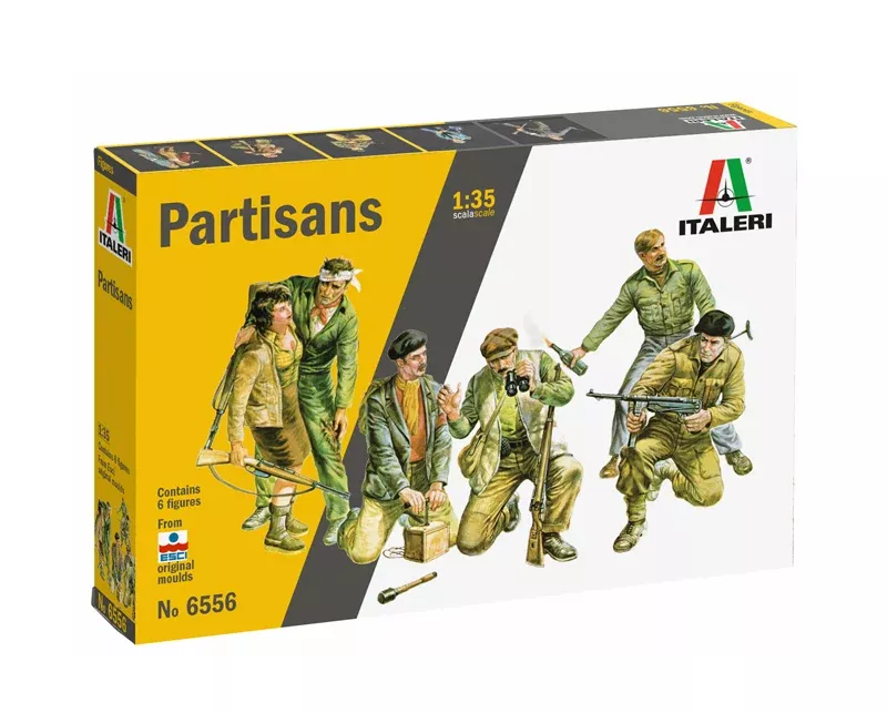 Italeri 6556 1/35 Partisans Model Kit