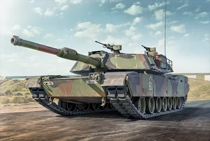 ITALERI 6596 1/35 US Army A1A1/A2 Abrams Tank Model Kit