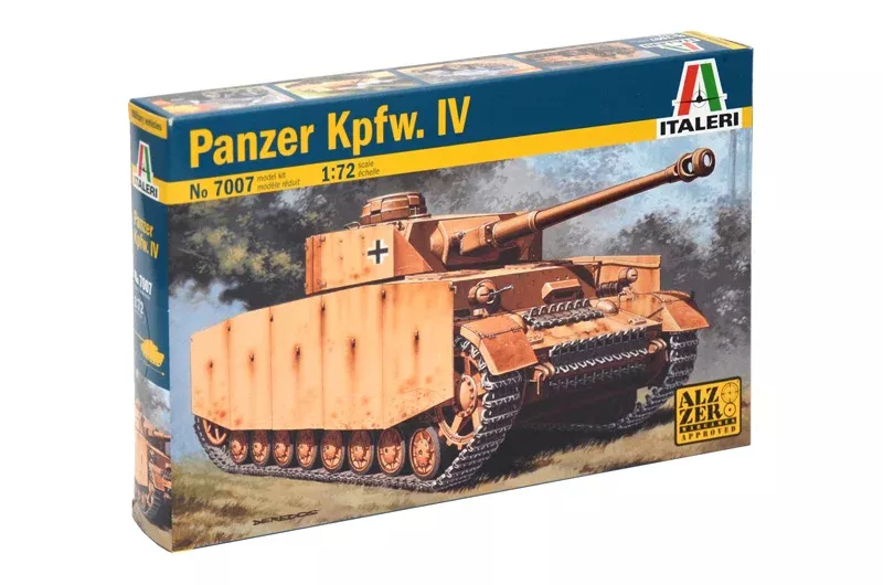 Italeri 7007 1/72 PzKpfw IV German Tank Model Kit