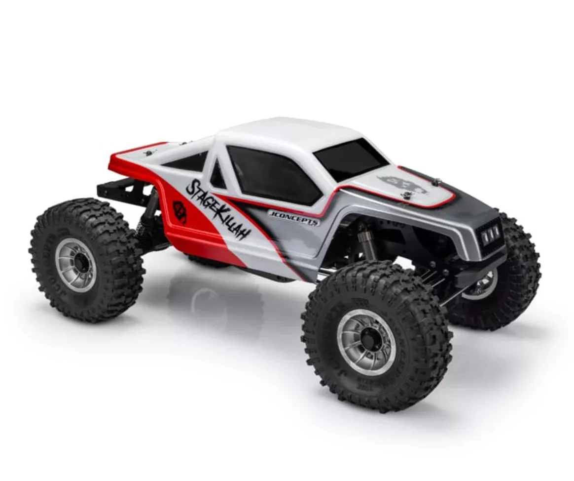 J Concepts 0609 Stage KillahClear Rock Crawler Body for 12.3" Wheelbase