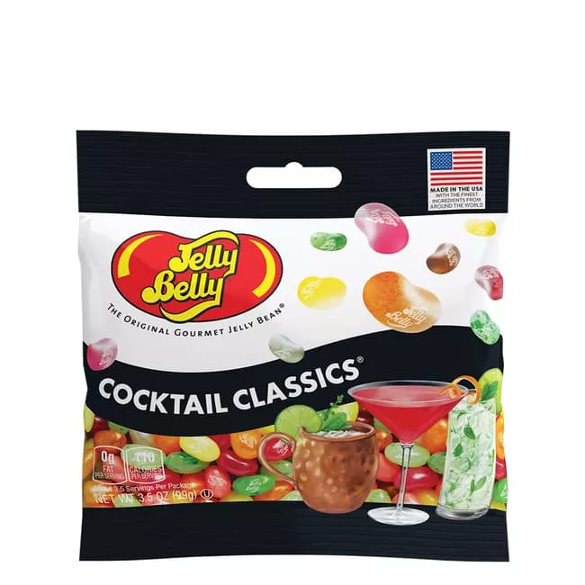 Jelly Belly Cocktail Classics Jelly Beans 3.5oz Grab & Go Bag