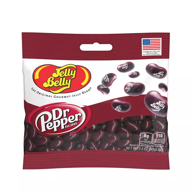 Jelly Belly Dr. Pepper Jelly Beans 3.5oz Grab & Go Bag