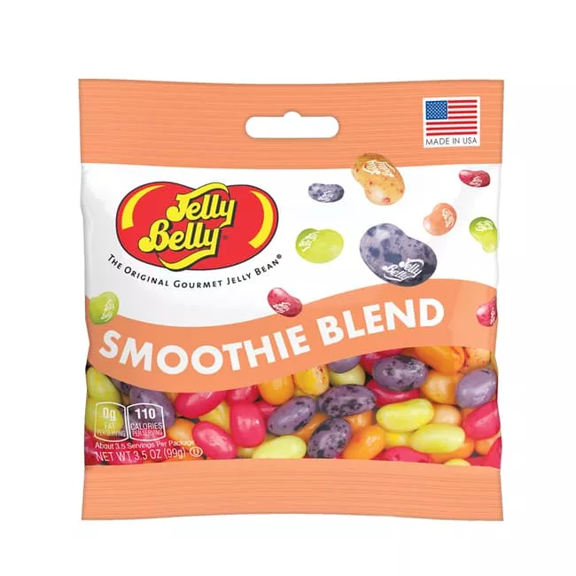 Jelly Belly Smoothie Blend Jelly Beans 3.5oz Grab & Go Bag