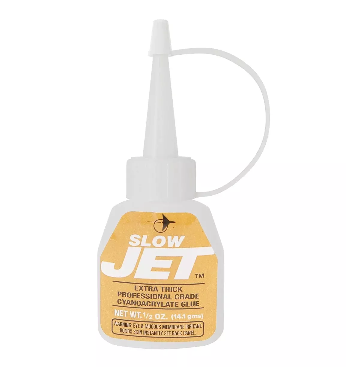 Jet Glues 772 Slow Jet Extra Thick CA Glue 1/2oz