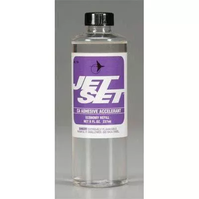 Jet Glues 778 Jet Set CA Accelerator 8oz Refill