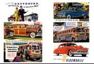 JL Innovative Design 172 HO Scale 1940s & 1950s Auto Transportion Billboard