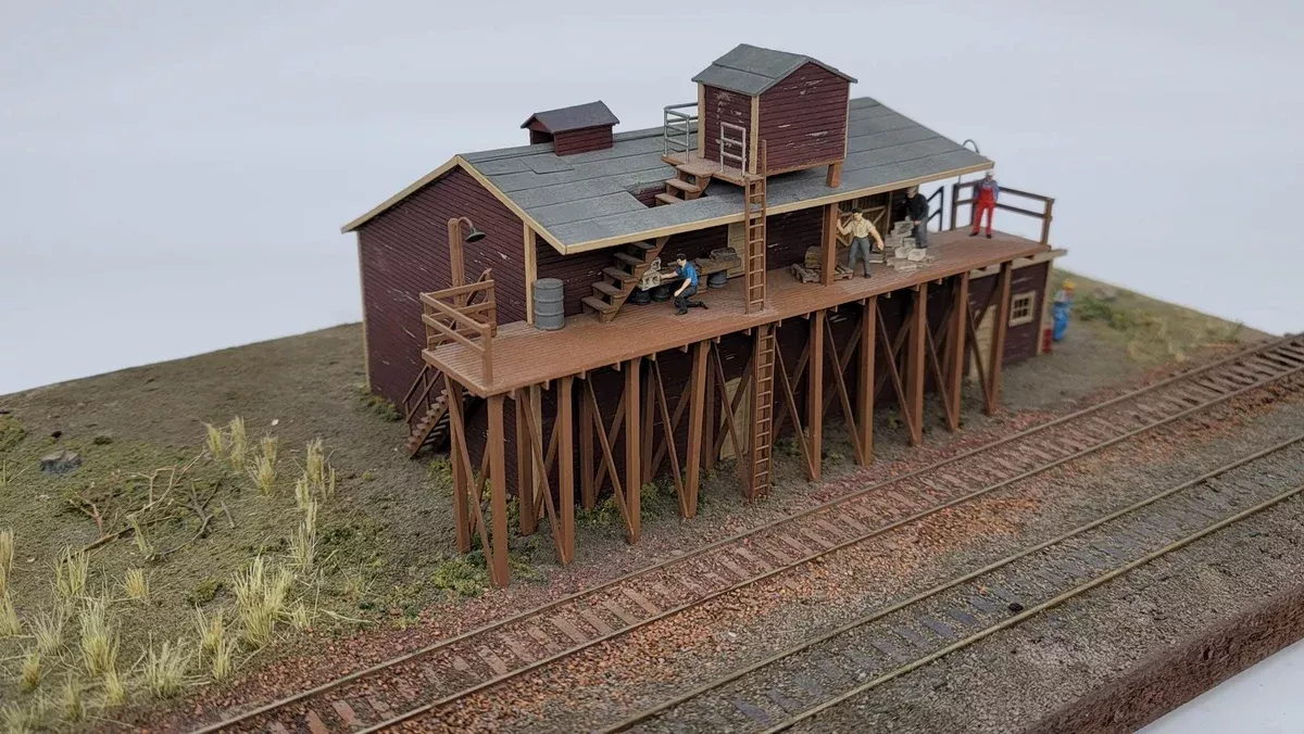 JL Innovative Design 191 HO Scale Brookside Icehouse Laser Cut Craftsman Kit