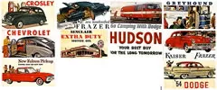 JL Innovative Design 226 N Scale Vintage Auto & Transportation Signs