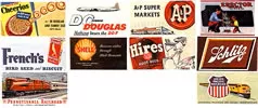 JL Innovative Design 227 N Scale Consumer Billboard Signs