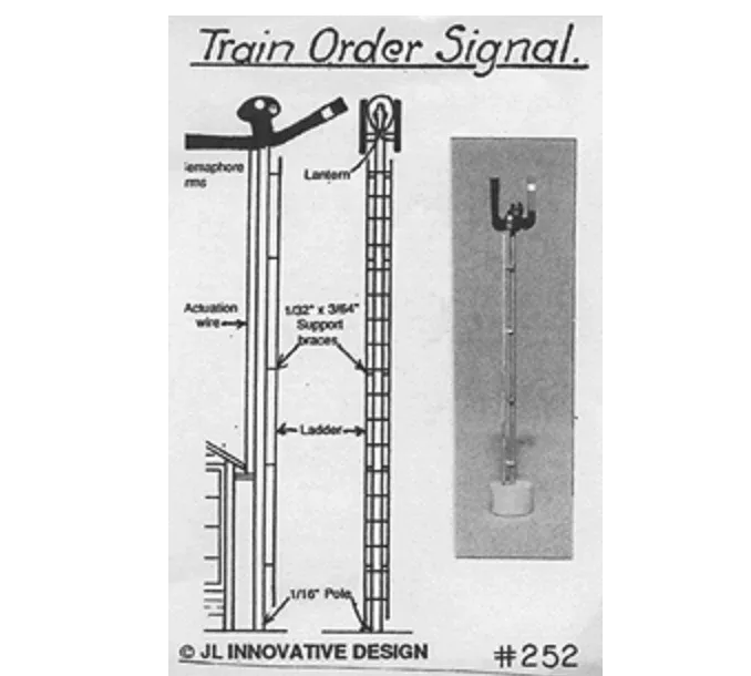 JL Innovative Design 252 Trainorder Signal Non-Operating Kit