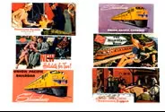 JL Innovative Design 327 N Scale Rail Theme Sign Billboards