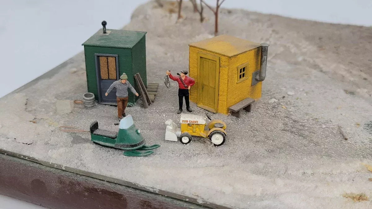 JL Innovative Design 453 HO Scale Woebegone Winter Set