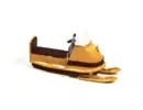 JL Innovative Design 454 HO Scale Vintage Snowmobile