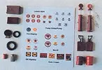 JL Innovative Design 504 HO Scale Pre-1940s Old Time Gas Station Set