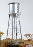 JL Innovative Design 521 HO Scale Red Rock Water Tower Laser Cut Structure Kit