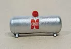JL Innovative Design 727 HO Scale Large Silver Propane Tank
