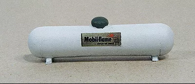 JL Innovative Design 728 HO Scale Large White Propane Tank