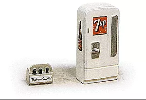 JL Innovative Design 732 HO Scale Soda Machine with Case