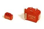 JL Innovative Design 735 HO Scale RC Cola Chest Type Soda Machine with Case