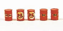 JL Innovative Design 812 HO Scale Dx Orange Custom Barrels