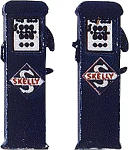 JL Innovative Design 829 HO Scale Skelly Gas Pumps