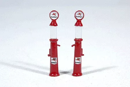 JL Innovative Design 935 HO Scale Mobil Gas Pumps