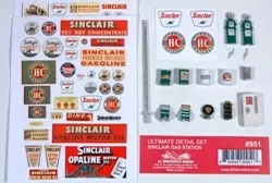 JL Innovative Design 951 HO Scale Sinclair Gas Station Detail