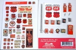JL Innovative Design 953 HO Scale Phillips Gas Station Detail