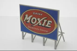 JL Innovative Design 985 HO Scale 1940s-1950s Moxie Billboard