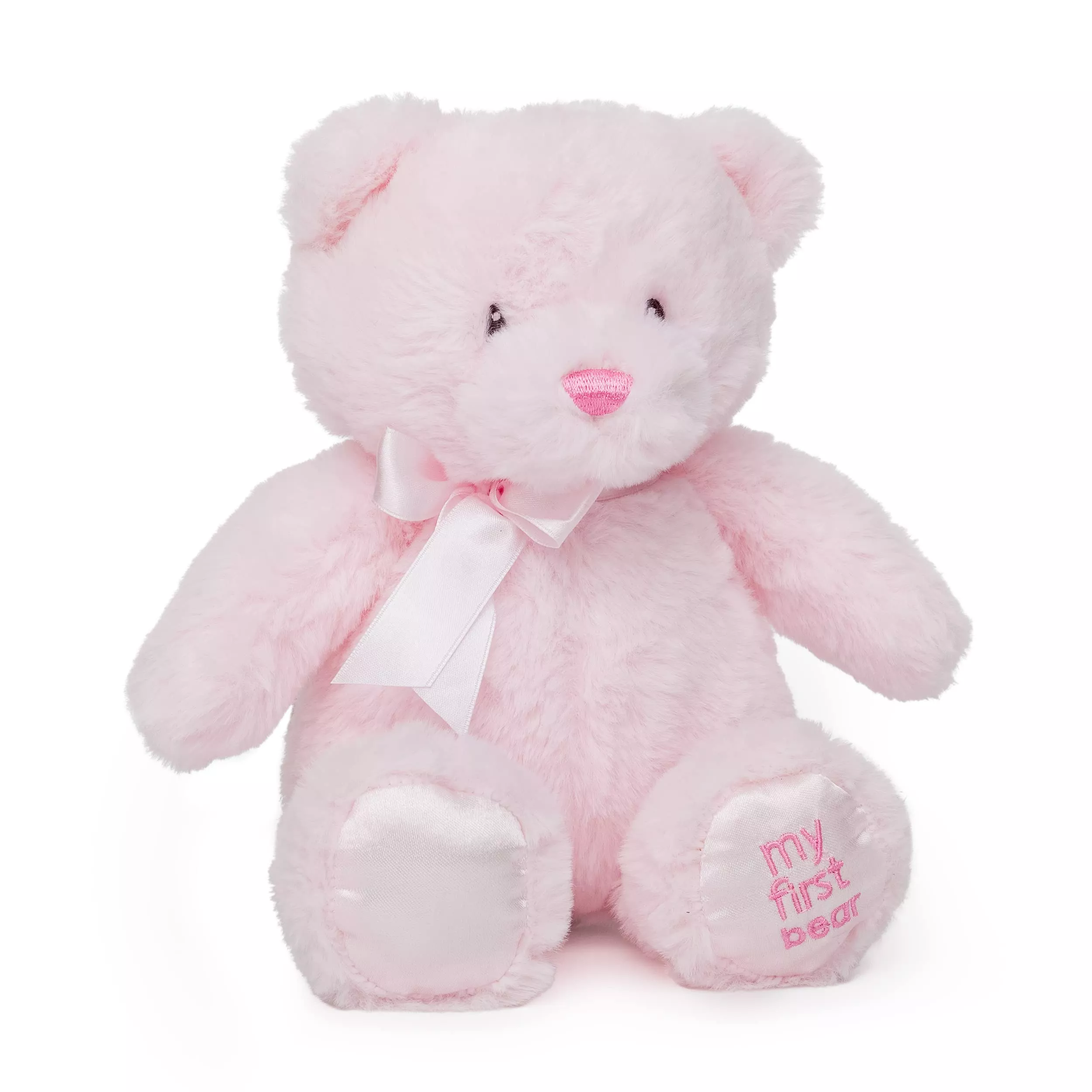 Jolitee My First Bear Stuffed Animal - Pink Plush Bear 15'