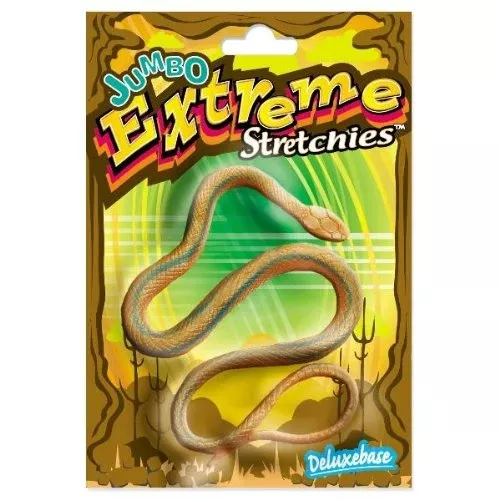 Jumbo Extreme Stretchies - Snake From Deluxebase. Large Stretchy Anima