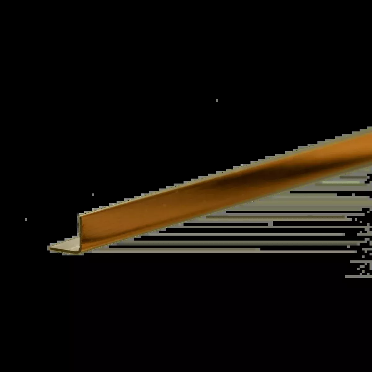 K&S Engineering 9881 .014" Wall 3/16" Leg Lengths Brass Angle