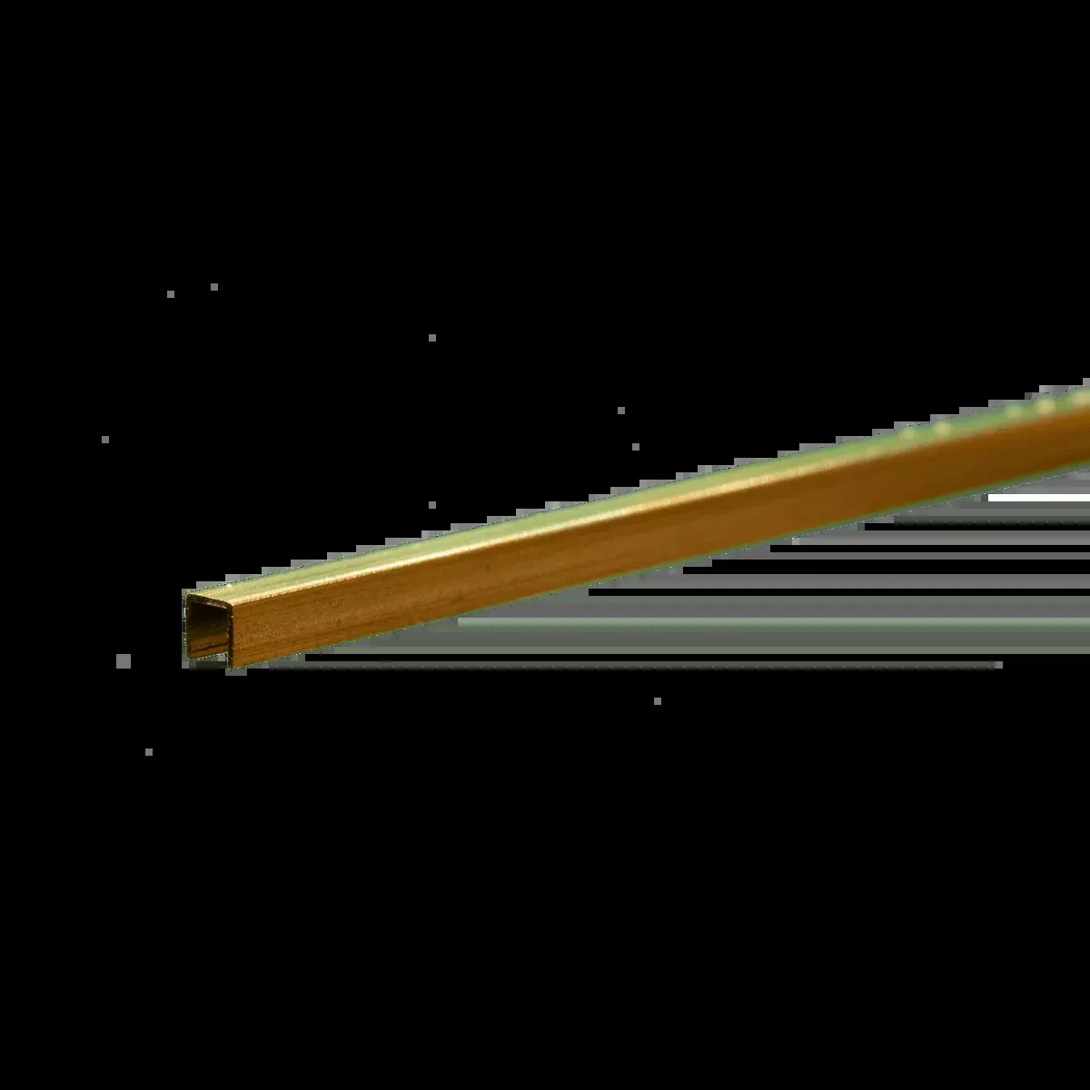 K&S Engineering 9885 .014" Wall 1/8"x1/8" Leg Lengths Brass Angle