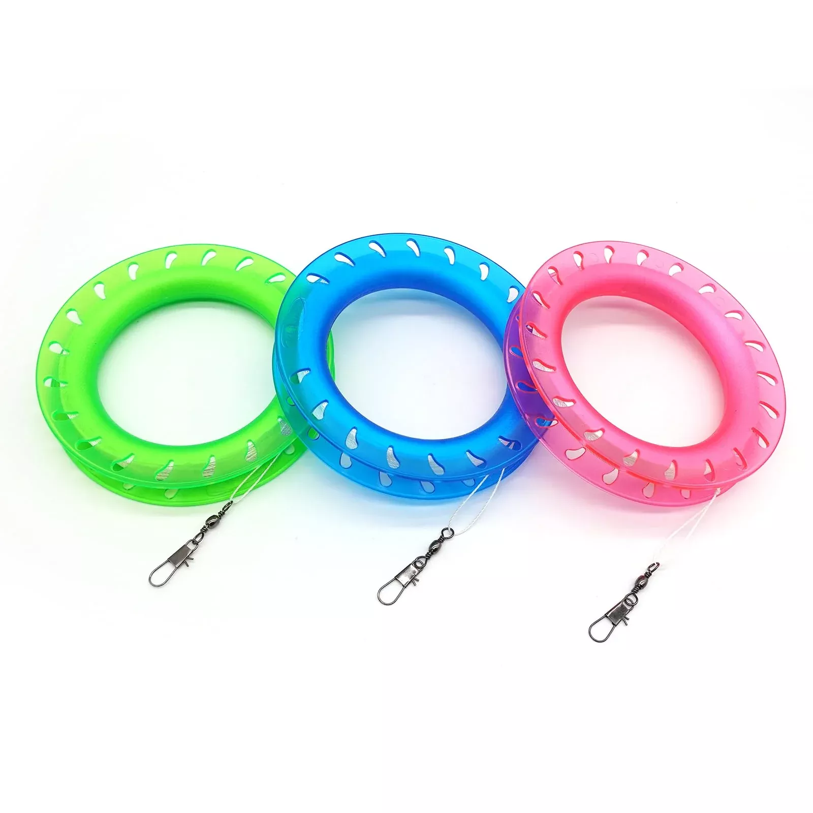 Kaiciuss Kite Hoop 3 Pack - Green, Blue, Pink - Safe Design,
