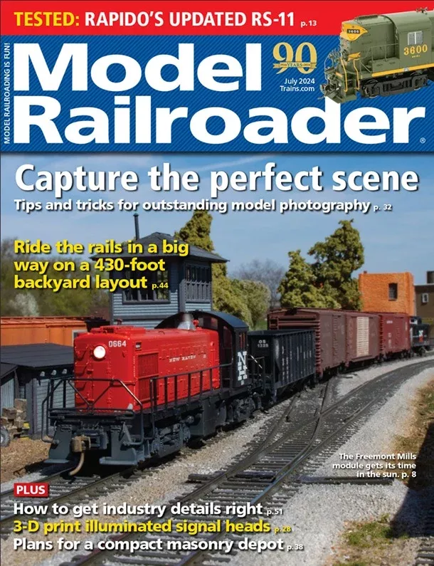 Kalmbach Model Railroader July 2024