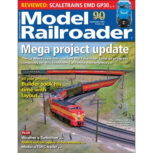 Kalmbach Model Railroader September 2024