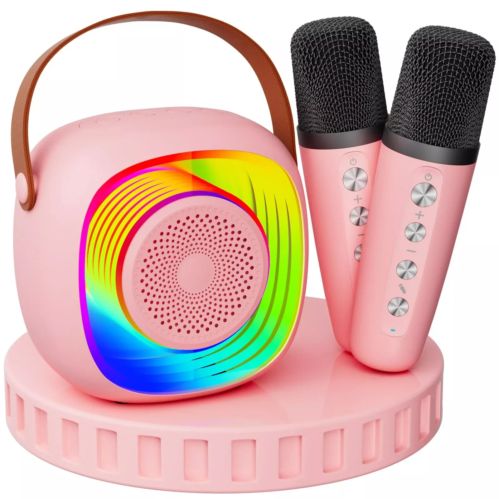 Karaoke Machine For Kids, Mini Portable Bluetooth Karaoke Speaker With