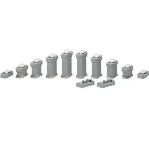 Kato 23-016-1 N Scale UniTrack Gradual Incline Pier Set
