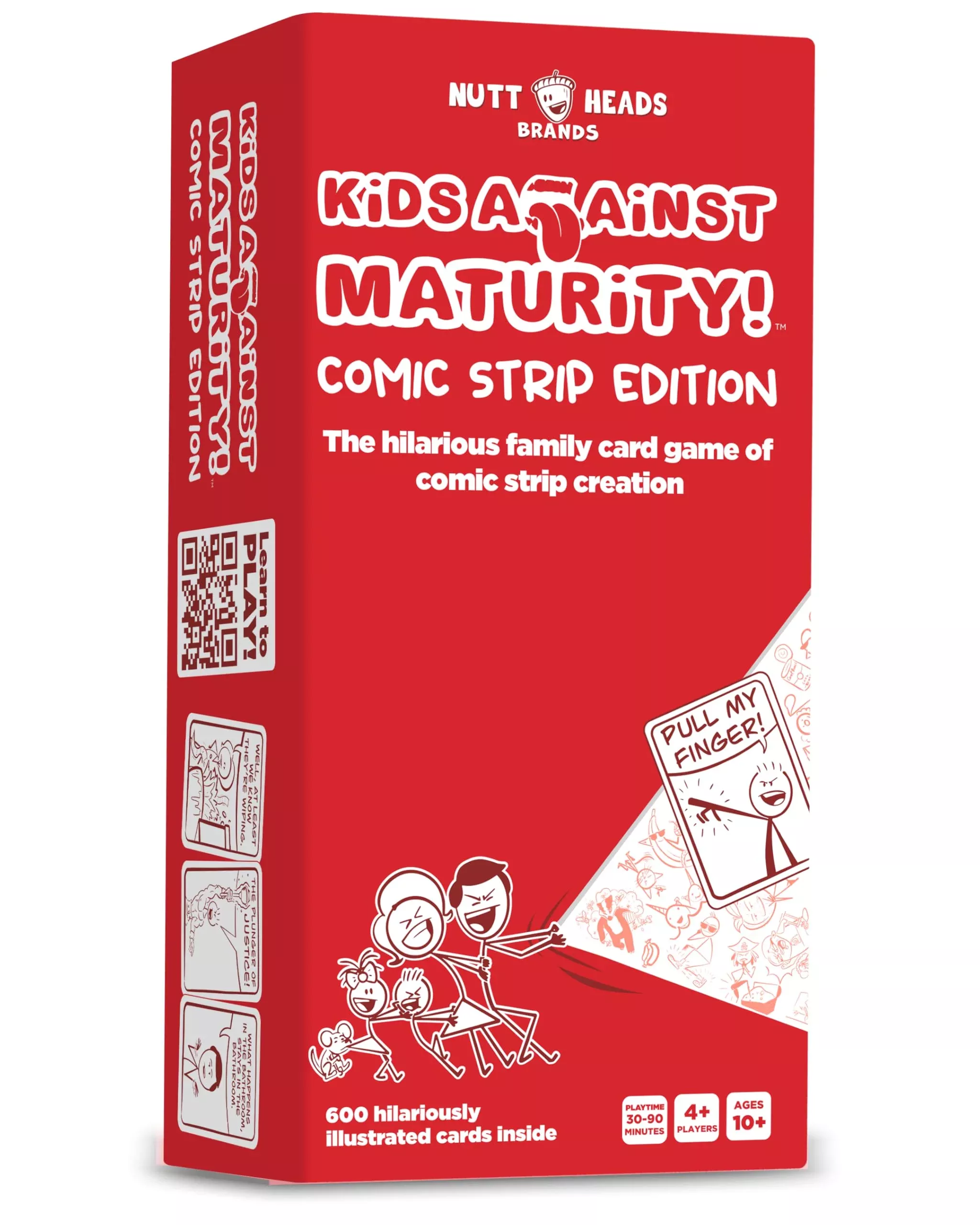 Kids Against Maturity Card Game - Comic Edition, 1 Count, Blue/White,