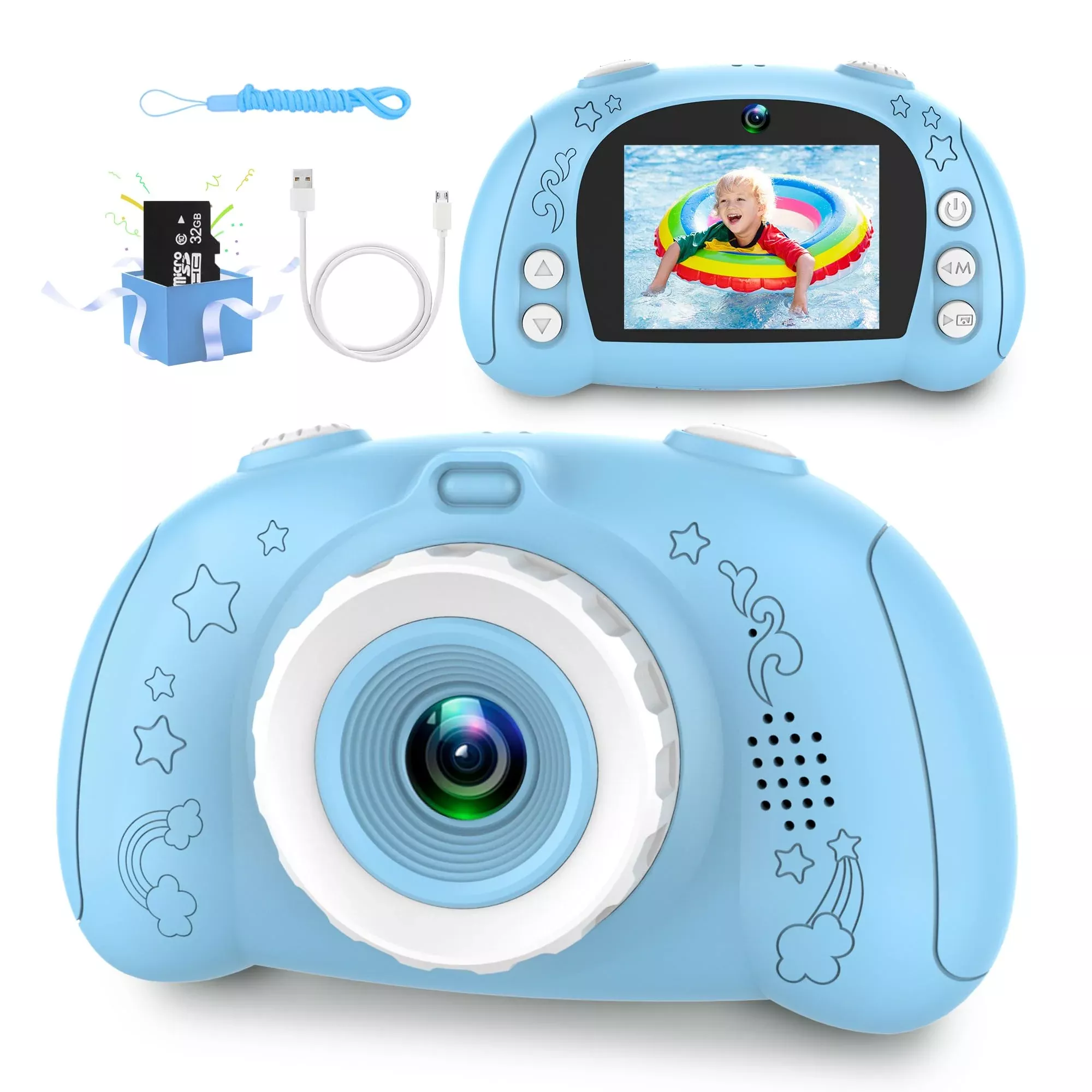 Kids Camera, Camera For Kids 3-12, Kids Digital Camera For Boys And Gi