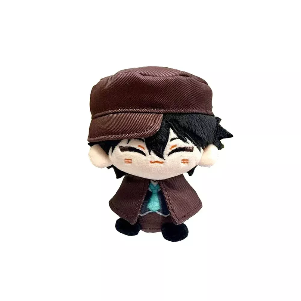 KILA MILA Plush Keychain Anime Character 10cm Coffee Color