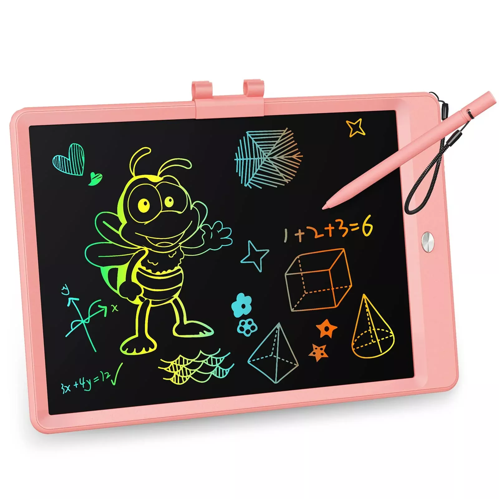 KOKODI LCD Writing Tablet 10in Pink for Kids Aged 3-6