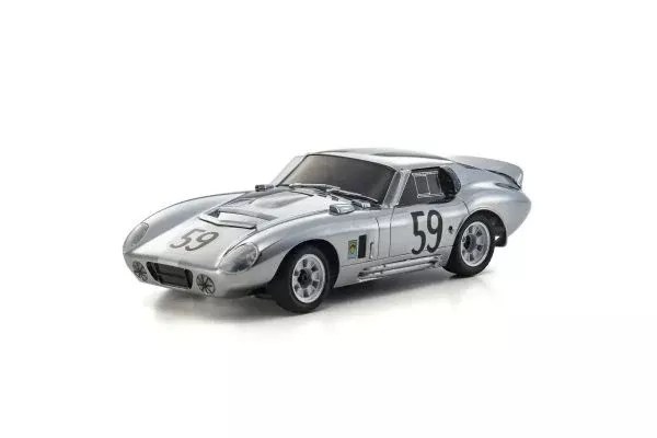Kyosho 66611C First Mini-Z Chrome Shelby Cobra Daytona