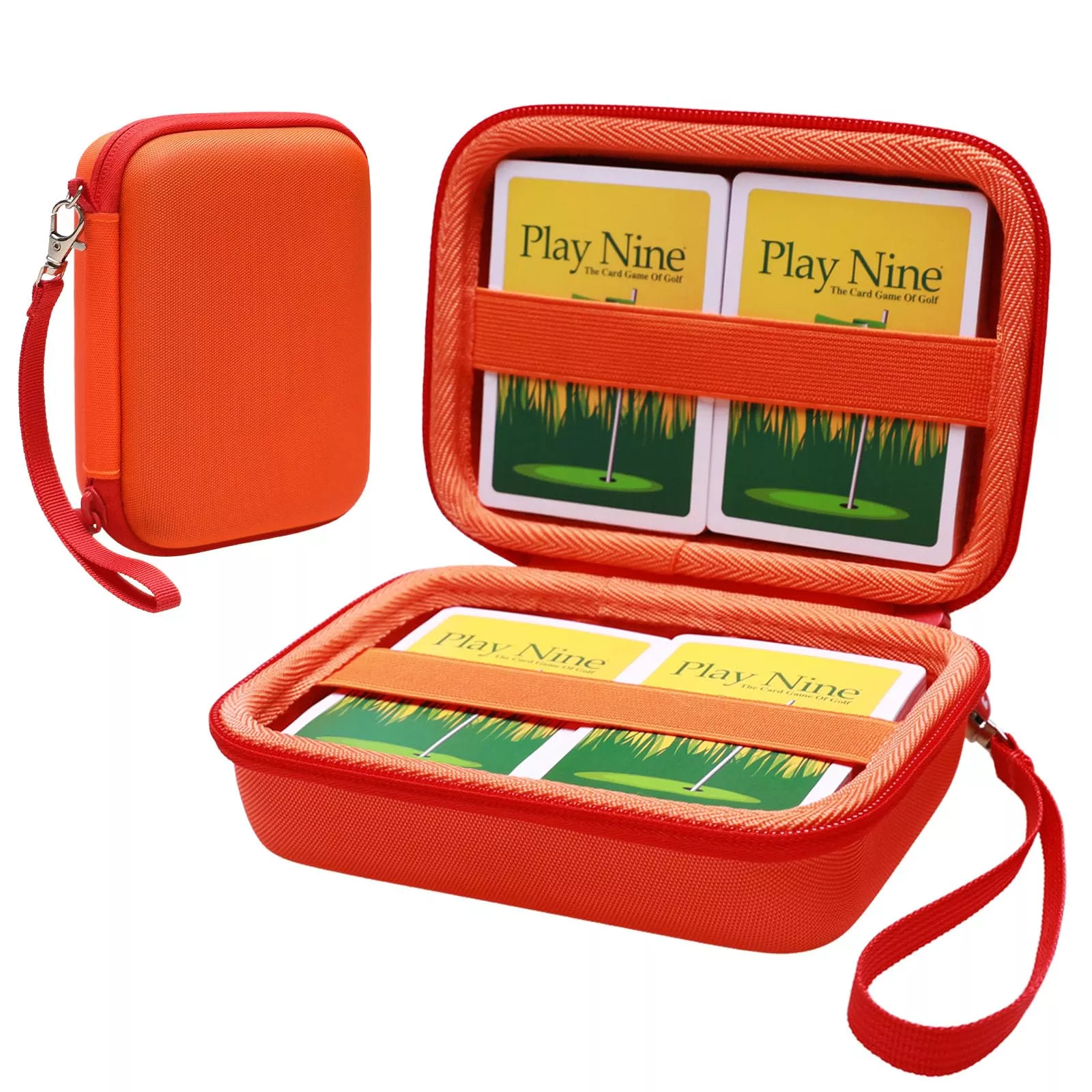 L LTGEM Travel Card Hard Case, Accommodates 300+ Cards, EVA Material,