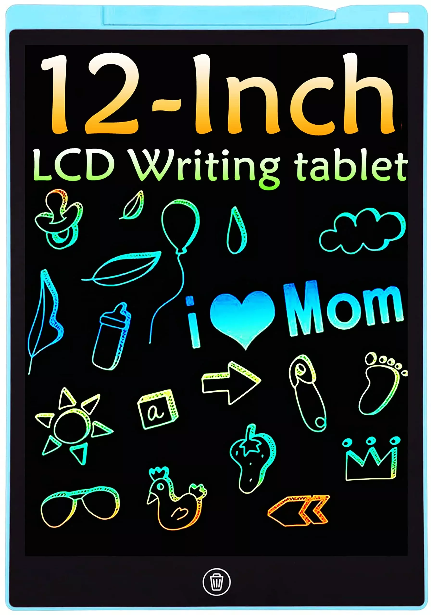 Lcd Writing Tablet 12Inch Kids Toys Learning Drawing Board Birthday Gi
