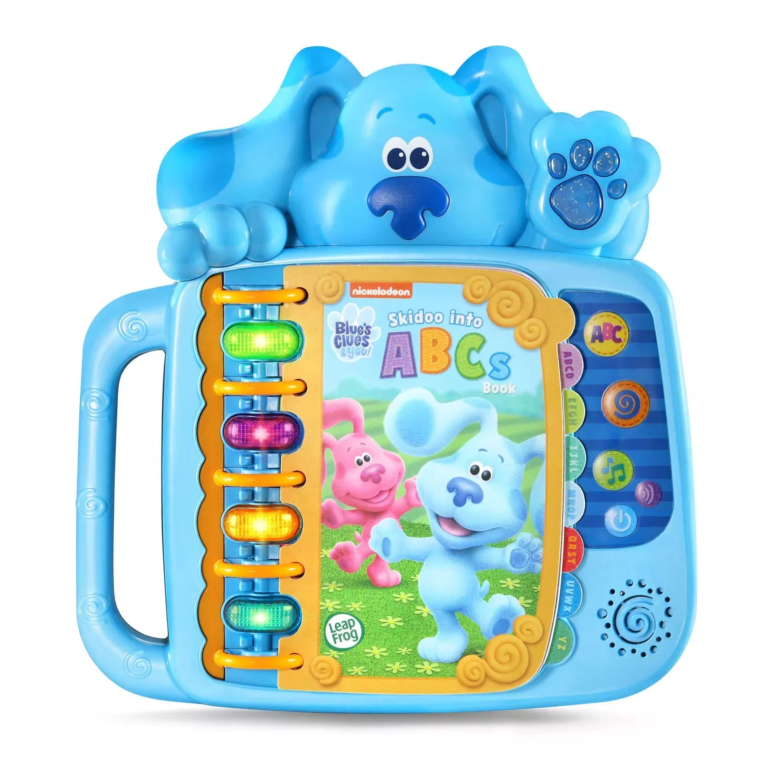 Leapfrog Blue'S Clues And You! Skidoo Into Abcs Book, Blue Medium