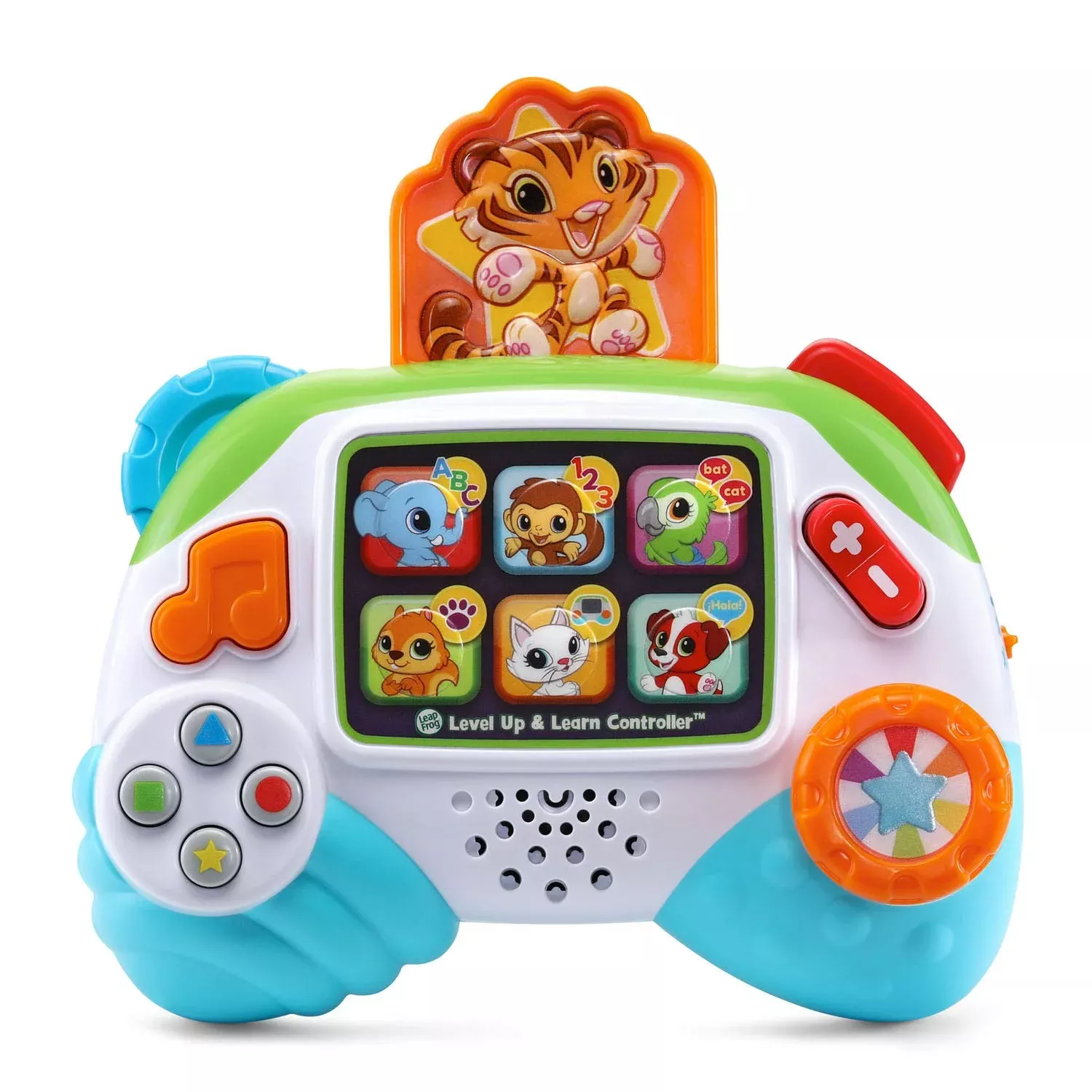 LeapFrog Level Up and Learn Controller Toy, Blue, 6.3" x