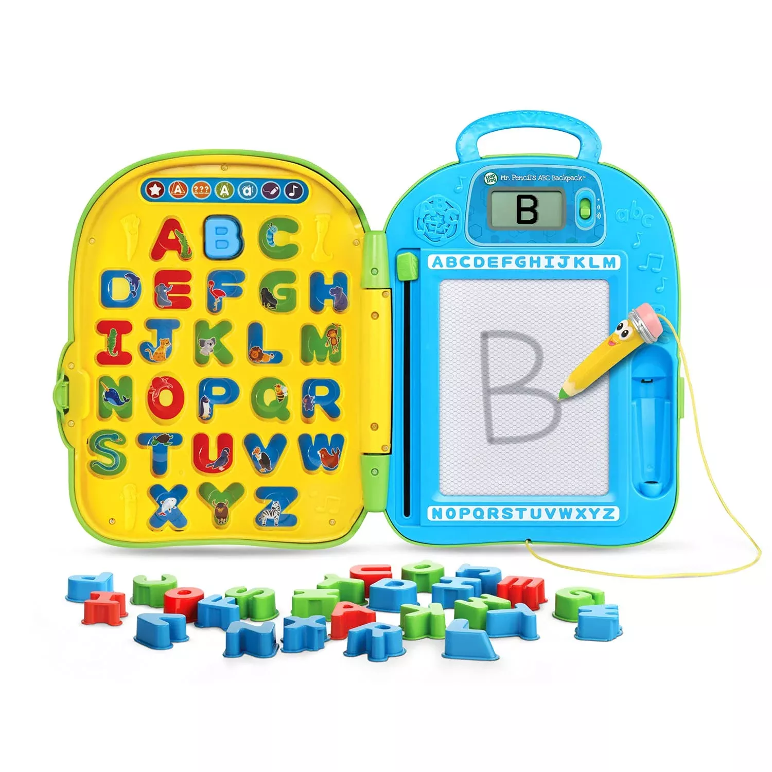 LeapFrog Mr. Pencil's ABC Backpack - Green, Standard Packaging, Plasti